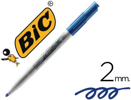 ROTULADOR BIC VELLEDA PIZARRA BLANCA AZUL 2MM | CS07524 | Librería Castillón - Comprar libros online Aragón, Barbastro