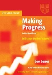 MAKING POGRESS TO FIRST | 9780521537032 | JONES, LEO | Librería Castillón - Comprar libros online Aragón, Barbastro