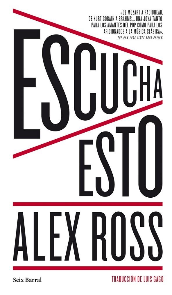 Escucha esto | 9788432209475 | Ross, Alex | Librería Castillón - Comprar libros online Aragón, Barbastro