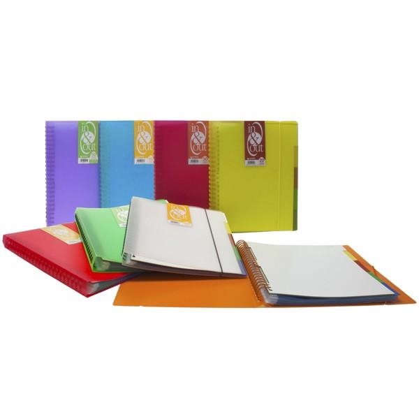 CARPETA FUNDAS IN&OUT 50 BOLSAS EXTRAIBLES ROJO TRASLUCIDO | 8413623942671 | Librería Castillón - Comprar libros online Aragón, Barbastro