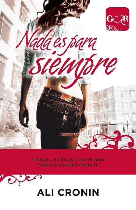 NADA ES PARA SIEMPRE | 9788420400358 | CRONIN, ALI | Librería Castillón - Comprar libros online Aragón, Barbastro