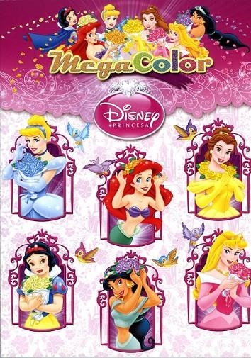 PRINCESAS DISNEY - MEGACOLOR | 9788499513256 | DISNEY | Librería Castillón - Comprar libros online Aragón, Barbastro