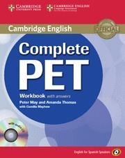 COMPLETE PET EJERCICIOS+KEY ESS | 9788483237458 | HEYDERMAN, EMMA; MAY, PETER | Librería Castillón - Comprar libros online Aragón, Barbastro