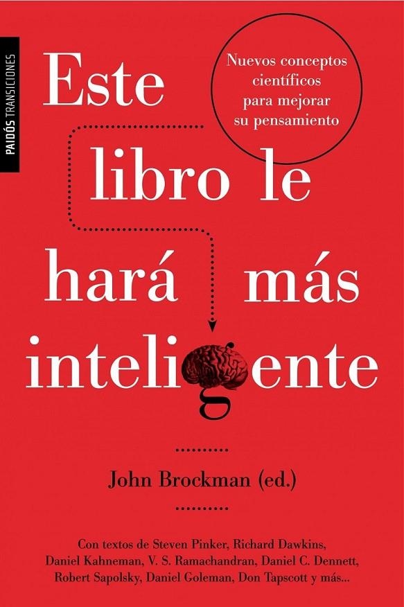 ESTE LIBRO LE HARÁ MÁS INTELIGENTE | 9788449327865 | BROCKMAN, JACK | Librería Castillón - Comprar libros online Aragón, Barbastro