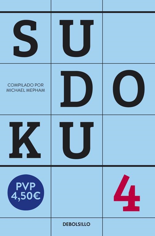 SUDOKU 4 | 9788401900792 | MEPHAM, KATE | Librería Castillón - Comprar libros online Aragón, Barbastro