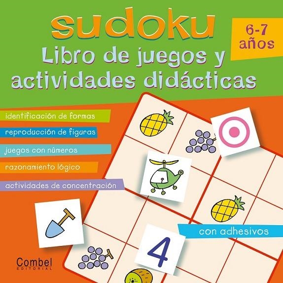 SUDOKU 6-7 AÑOS : LIBRO DE JUEGOS Y ACTIVIDADES DIDACTICAS | 9788498252057 | Librería Castillón - Comprar libros online Aragón, Barbastro