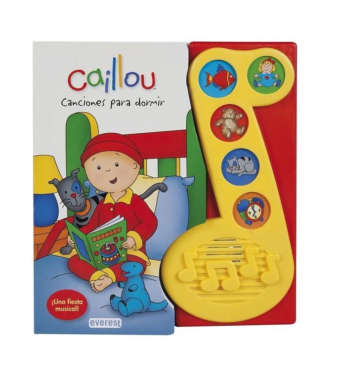 CAILLOU. CANCIONES PARA DORMIR | 9788444168852 | CHOUETTE PUBLISHING | Librería Castillón - Comprar libros online Aragón, Barbastro