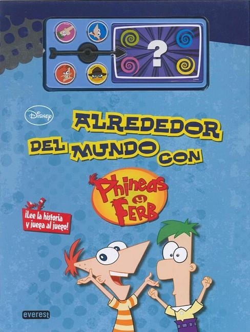 ALREDEDOR DEL MUNDO CON PHINEAS Y FERB. LEE Y JUEGA | 9788444169446 | WALT DISNEY COMPANY | Librería Castillón - Comprar libros online Aragón, Barbastro