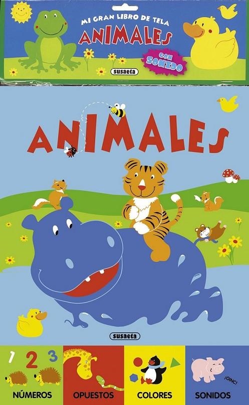 ANIMALES - LIBRO TELA | 9788467718799 | Susaeta, Equipo | Librería Castillón - Comprar libros online Aragón, Barbastro