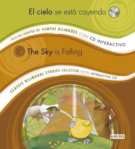 CHICKEN LITTLE. EL CIELO SE ESTÁ CAYENDO (CASTELLANO/INGLÉS+CD) | 9788444148175 | Equipo Everest | Librería Castillón - Comprar libros online Aragón, Barbastro