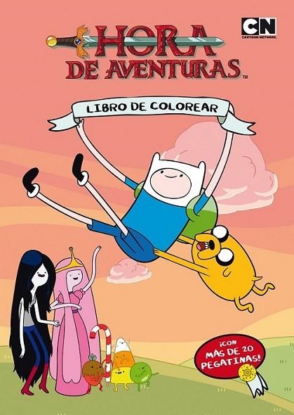 HORA DE AVENTURAS. Libro de colorear | 9788437224978 | Turner Broadcasting System Europe Limited | Librería Castillón - Comprar libros online Aragón, Barbastro