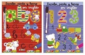 ESCRIBO, PINTO Y BORRO EN INGLÉS (2 TÍTULOS) | 9788499138541 | TODOLIBRO, EQUIPO | Librería Castillón - Comprar libros online Aragón, Barbastro