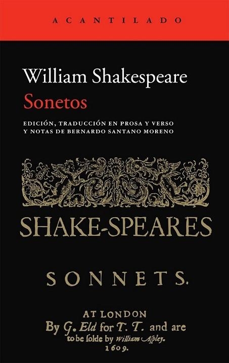 Sonetos | 9788415689324 | Shakespeare, William | Librería Castillón - Comprar libros online Aragón, Barbastro