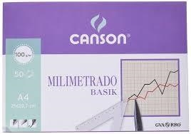 BLOC PAPEL MILIMETRADO GUARRO CANSON 50H A4 100GR ENCOLADO | 8422714028613 | Librería Castillón - Comprar libros online Aragón, Barbastro