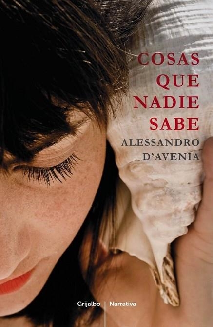 Cosas que nadie sabe | 9788425349102 | D'AVENIA, ALESSANDRO | Librería Castillón - Comprar libros online Aragón, Barbastro