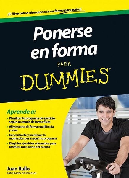 Ponerse en forma para Dummies | 9788432901485 | Rallo, Juan | Librería Castillón - Comprar libros online Aragón, Barbastro