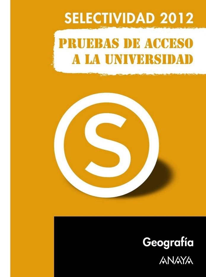 Geografía. Pruebas de Acceso a la Universidad - Selectividad 2012 | 9788467835762 | Muñoz-Delgado y Mérida, Mª Concepción | Librería Castillón - Comprar libros online Aragón, Barbastro