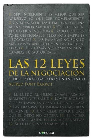 Las 12 leyes de la negociación | 9788415431497 | Font Barrot, Alfred | Librería Castillón - Comprar libros online Aragón, Barbastro