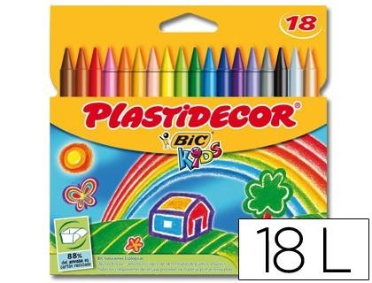 PLASTIDECOR 18 COLORES | 8410565051355 | Librería Castillón - Comprar libros online Aragón, Barbastro