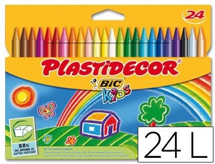 PLASTIDECOR 24 COLORES | 8410565051362 | Librería Castillón - Comprar libros online Aragón, Barbastro