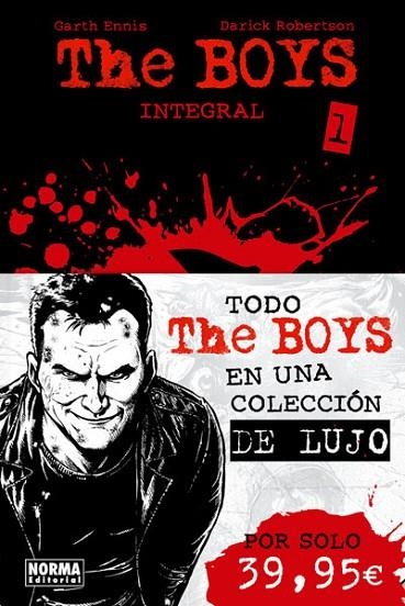 The boys integral 1 | 9788467911381 | Ennis, Garth / Robertson, Darick | Librería Castillón - Comprar libros online Aragón, Barbastro