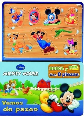 Mickey Mouse. Busca y pon | 9788499513911 | Disney | Librería Castillón - Comprar libros online Aragón, Barbastro