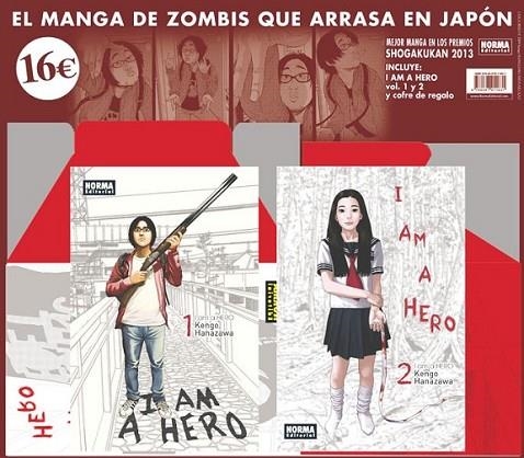 PACK ESPECIAL I AM A HERO 1 Y 2 | 9788467911992 | Hanazawa, Kengo | Librería Castillón - Comprar libros online Aragón, Barbastro