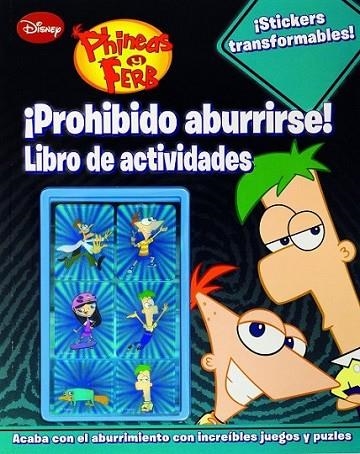 Phineas y Ferb. ¡Prohibido aburrirse! | 9788499513980 | Disney | Librería Castillón - Comprar libros online Aragón, Barbastro