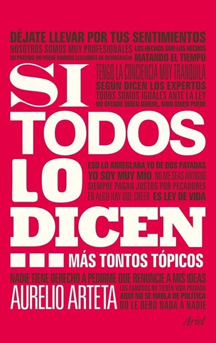 Si todos lo dicen... | 9788434409392 | Arteta, Aurelio | Librería Castillón - Comprar libros online Aragón, Barbastro