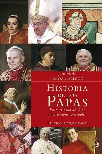 Historia de los Papas | 9788499708645 | Laboa Gallego, Juan María | Librería Castillón - Comprar libros online Aragón, Barbastro