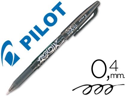 PILOT FRIXION NEGRO | 4902505322709 | Librería Castillón - Comprar libros online Aragón, Barbastro