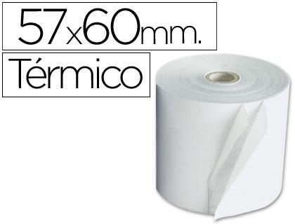 Rollo sumadora termico q-connect 57 mm ancho x 60 mm diametro sin bisfenol a papel de 70 g/m2. | 8435002666541 | Librería Castillón - Comprar libros online Aragón, Barbastro