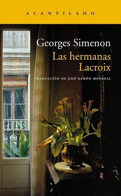 Las hermanas Lacroix | 9788415689690 | Simenon, Georges | Librería Castillón - Comprar libros online Aragón, Barbastro