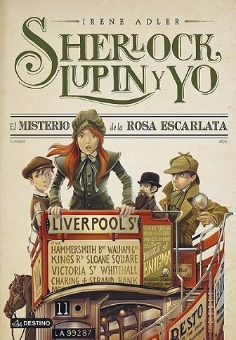 El misterio de la Rosa Escarlata - Sherlock, Lupin y yo 3 | 9788408115816 | Adler, Irene | Librería Castillón - Comprar libros online Aragón, Barbastro