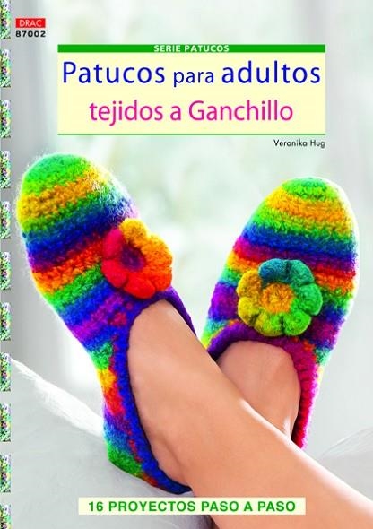 Patucos para adultos tejidos a ganchillo | 9788498743401 | Hug, Veronika | Librería Castillón - Comprar libros online Aragón, Barbastro