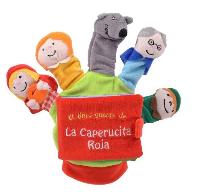 La Caperucita Roja (libro guante con títeres de dedo) | 9788468309743 | Librería Castillón - Comprar libros online Aragón, Barbastro