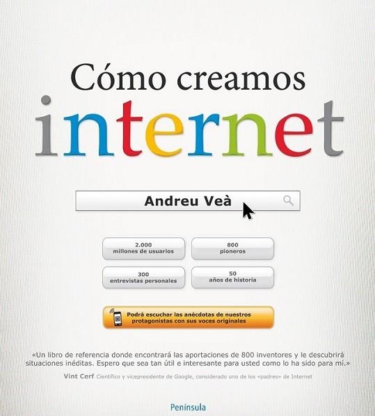 Cómo creamos internet | 9788499422756 | Veà, Andreu | Librería Castillón - Comprar libros online Aragón, Barbastro