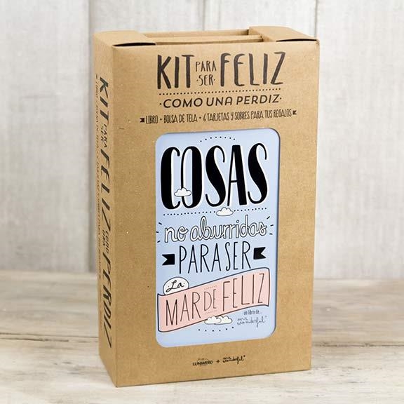 Kit para ser feliz como una perdiz | 9788415888291 | Mr. Wonderful | Librería Castillón - Comprar libros online Aragón, Barbastro