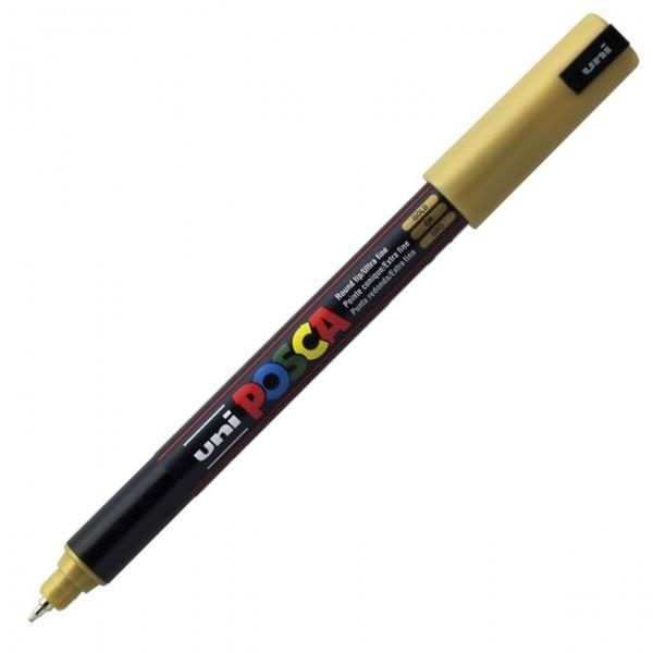 UNIBALL POSCA PC1MR 0.7MM ORO | 4902778089910 | Librería Castillón - Comprar libros online Aragón, Barbastro