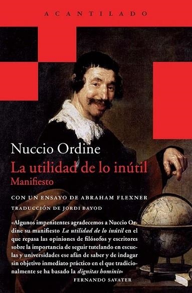 La utilidad de lo inútil | 9788415689928 | Ordine, Nuccio | Librería Castillón - Comprar libros online Aragón, Barbastro