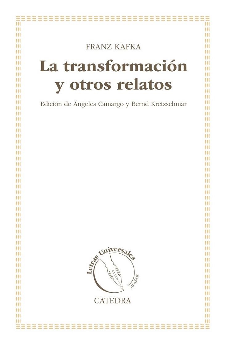 La transformación y otros relatos | 9788437631752 | Kafka, Franz | Librería Castillón - Comprar libros online Aragón, Barbastro