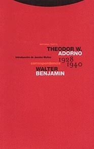 CORRESPONDENCIA ADORNO BENJAMIN (1928-1940) | 9788481642803 | ADORNO, THEODOR W. | Librería Castillón - Comprar libros online Aragón, Barbastro