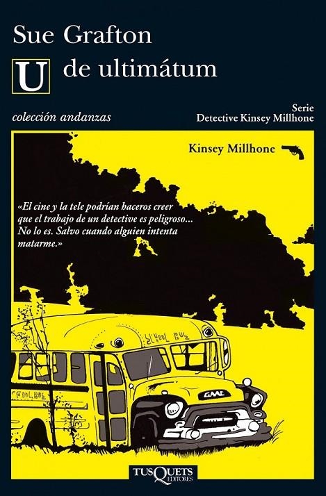 U DE ULTIMÁTUM | 9788483833285 | GRAFTON, SUE | Librería Castillón - Comprar libros online Aragón, Barbastro