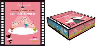 Los tres cerditos - LIBRO-CINE | 9788424644741 | Librería Castillón - Comprar libros online Aragón, Barbastro