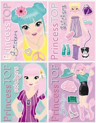 Princess top stickers (4 títulos) | 9788490371121 | Todolibro, Equipo | Librería Castillón - Comprar libros online Aragón, Barbastro