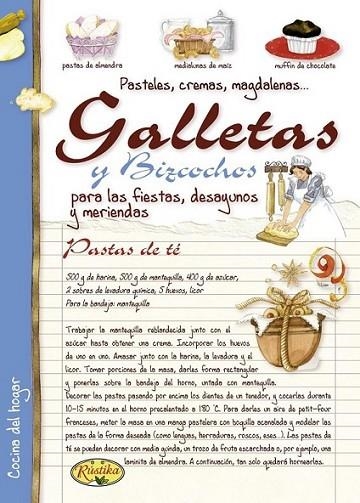 Galletas y bizcochos | 9788415401131 | Mancini, Paola; Zanoncelli, Anastasia; Todolibro, Equipo | Librería Castillón - Comprar libros online Aragón, Barbastro