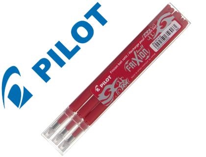 PILOT FRIXION RECAMBIO ROJO 3UN. (0.7 BORRABLE) | 4902505356063 | Librería Castillón - Comprar libros online Aragón, Barbastro