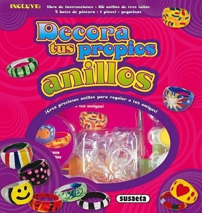 Decora tus propios anillos | 9788467729924 | Susaeta, Equipo | Librería Castillón - Comprar libros online Aragón, Barbastro