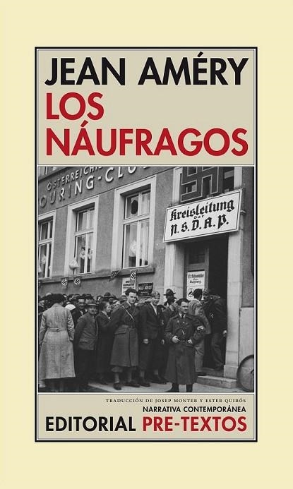 Los náufragos | 9788415576792 | Améry, Jean | Librería Castillón - Comprar libros online Aragón, Barbastro