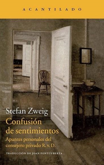 Confusión de sentimientos | 9788415689973 | Zweig, Stefan | Librería Castillón - Comprar libros online Aragón, Barbastro